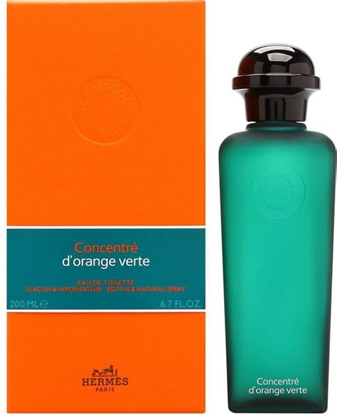 hermes concentre d'orange verte 50 ml|hermes eau d'orange verte 200ml.